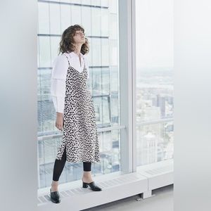 Club Monaco slip patterned dress